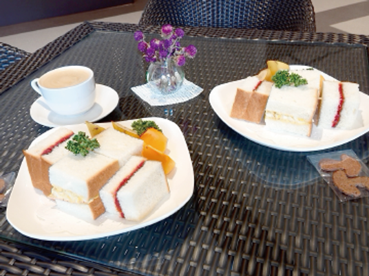 軽食のプレート
