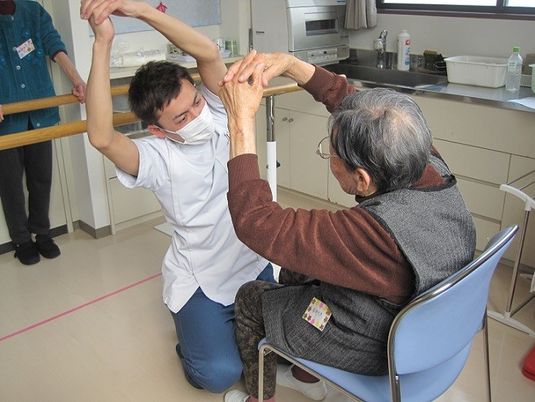 運動指導の様子