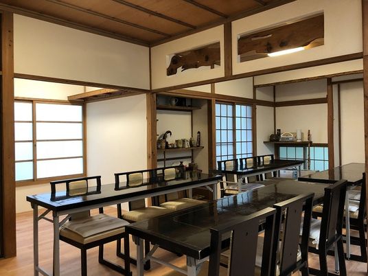 落ち着いた和室食堂