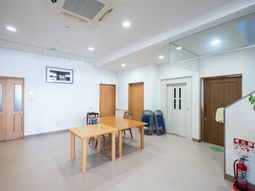 清潔な共用スペース