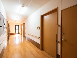 清潔な廊下の風景
