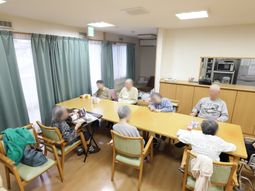 共有スペースでのひととき