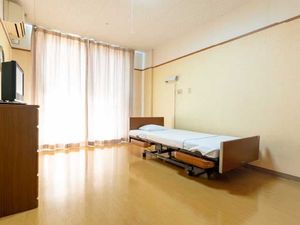 明るい居室  