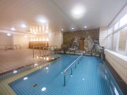 温泉風造りの浴室