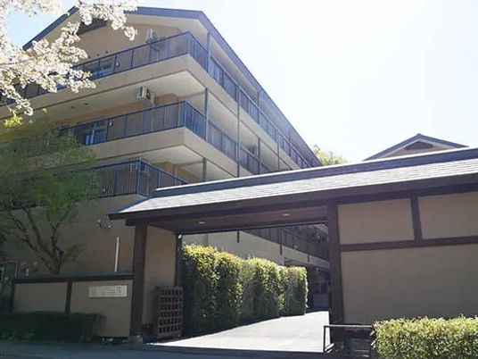 建物外観と門