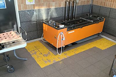 広い浴室の設備
