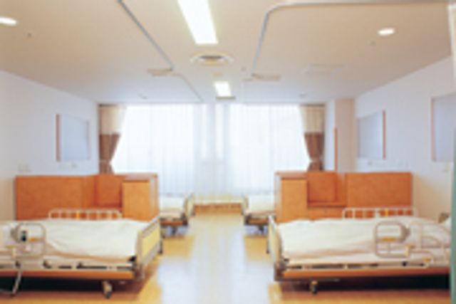 自然光の差し込む居室