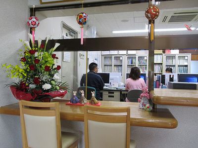 作業中のオフィス
