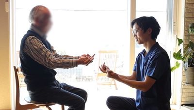 暖かな交流の様子