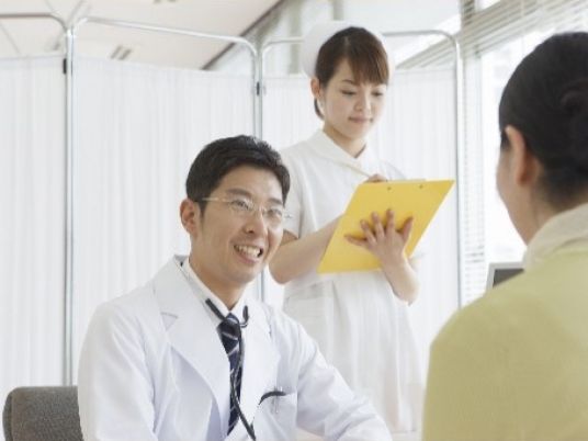 医療面接の様子