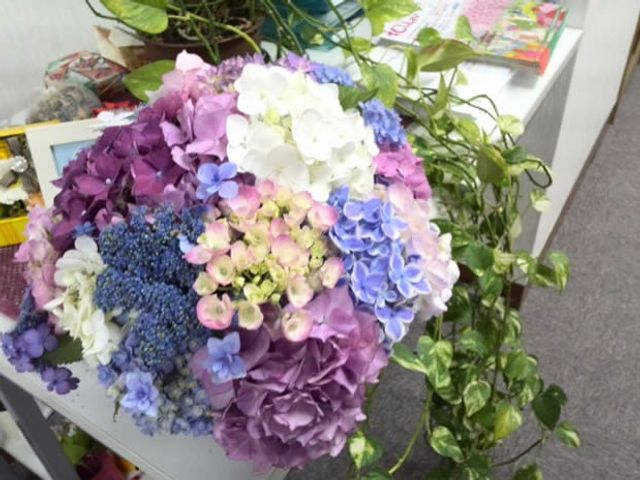 花の飾り棚