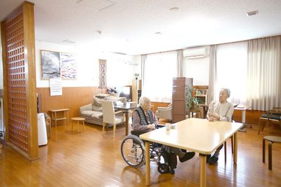 明るいリビング
