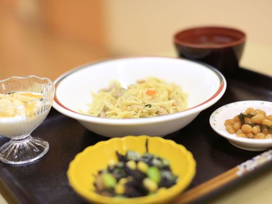 和風の栄養満点食事