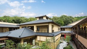 自然豊かな庭