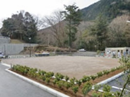 中庭の広場  