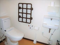 清潔なトイレの設備
