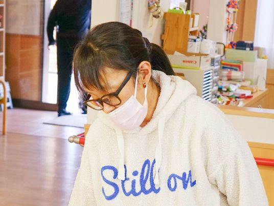 利用者の見守り場面の室内  