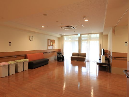 広々とした共用スペース 