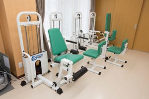 リハビリ機器配置の部屋