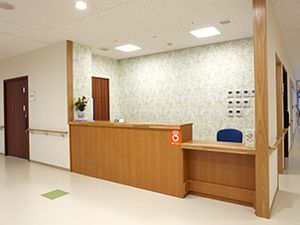 受付カウンター