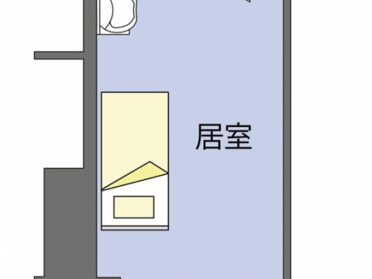 落ち着いた個室のレイアウト