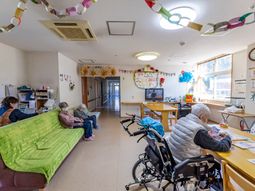 共有スペースと利用者様