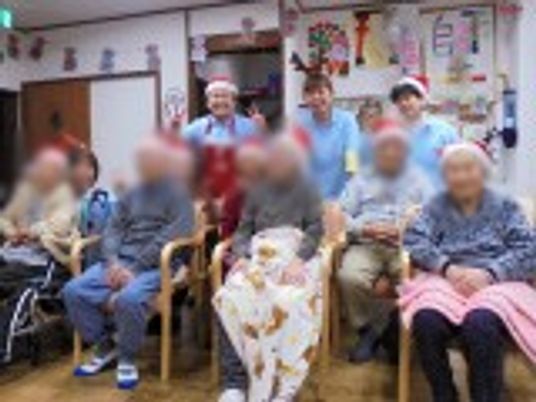 楽しそうな様子の部屋