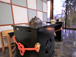 伝統的な和室の一角