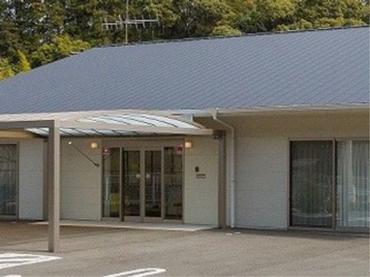 清潔感のあるエントランス
