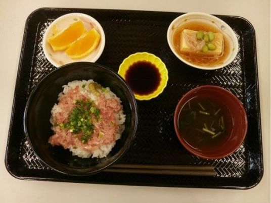 バランスの良い食事提供