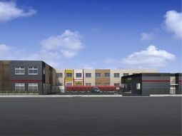 モダンな建物の外観