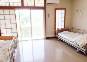 自然光が入る居室