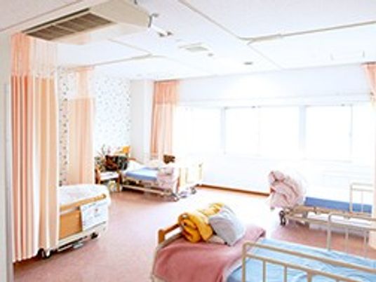 自然光が差し込む居室