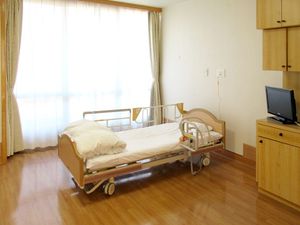 居室のベッド  
