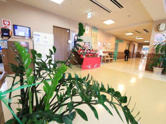 ロビーの様子と装飾
