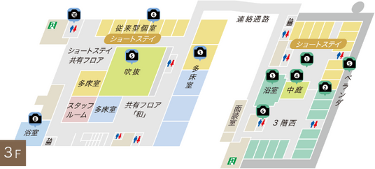 3F施設見取図