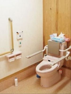 バリアフリーの整ったトイレ