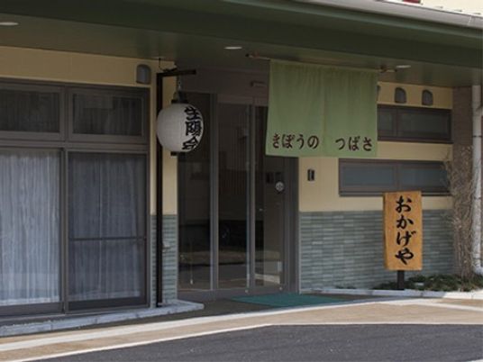 和風なエントランス