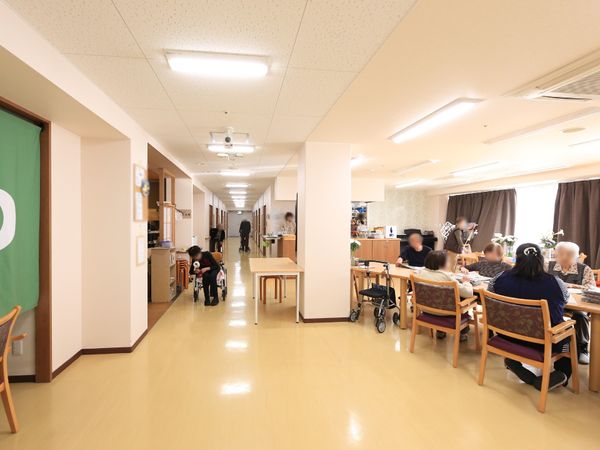 共有スペースの穏やかな日常