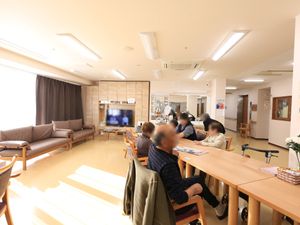 居心地のよいラウンジ空間
