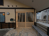 和風の玄関エリア