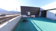 屋上庭園付きの介護施設