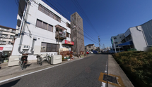晴れた日の街角の景色