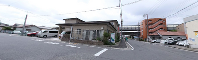 静かな街角、交差点
