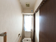 広く明るいトイレスペース