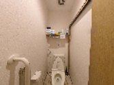 安全設備が整ったトイレ