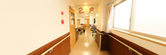 快適で清潔感のある廊下