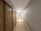 広々とした廊下の景色