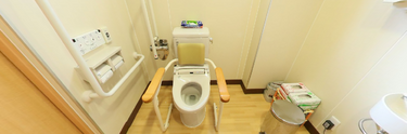 介護施設内のトイレの設備