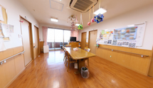 ゆったりとした施設内部